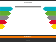 Tablet Screenshot of maxmodel.it